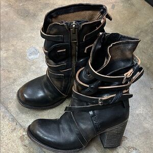 Freebird by Steven Black Heeled Boots